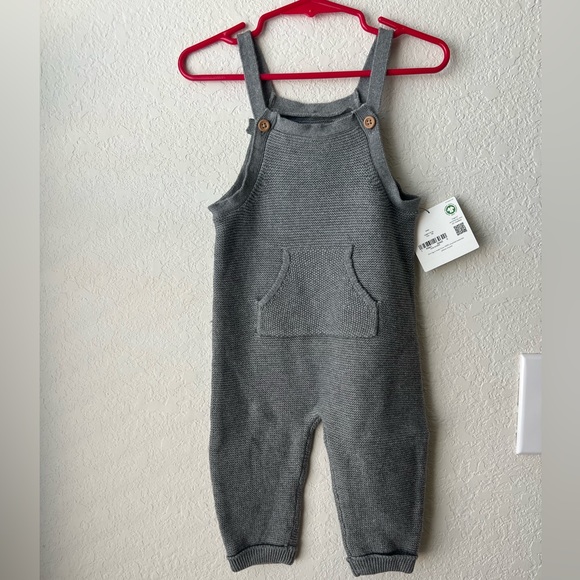 New Little Planet Baby Organic Sweater Knit Overalls - Picture 11 of 14